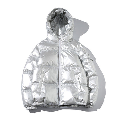 Ormond - Glänzende, warm gefütterte Herren-Winterjacke