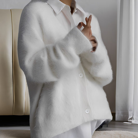 Emberly - Bequemer, weit geschnittener Damen-Kaschmirpullover