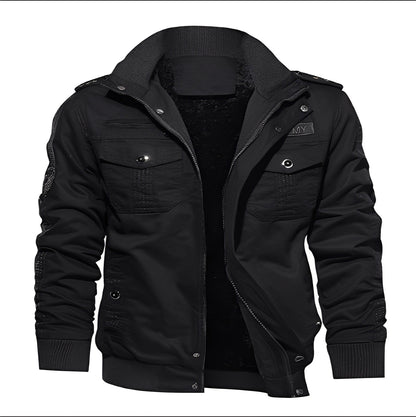Gary - Elegante Herren-Fleecejacke mit Taschen