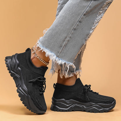 Wendi - Bequeme, lockere Strick-Turnschuhe für Damen
