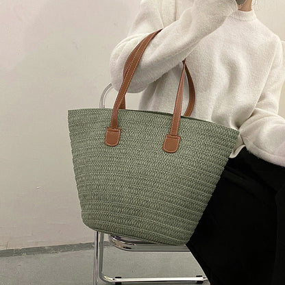 Shelley - Modische Strohtasche für Damen