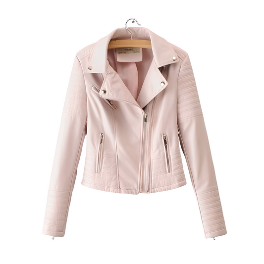 Cherie - Moderne, schmale Damenlederjacke