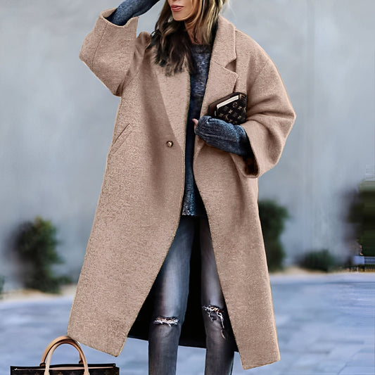 Haylie - Eleganter, klassischer, lockerer Damenmantel