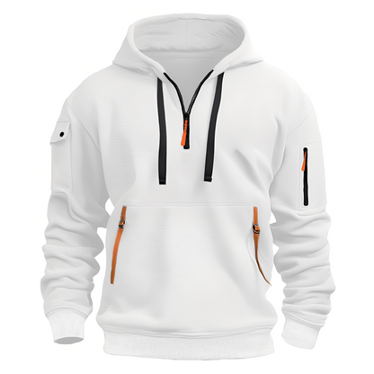 Cornell - Bequemer, lässiger Herren-Hoodie mit Zipper