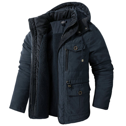 Daren - Bequeme Herrenjacke mit Kapuze