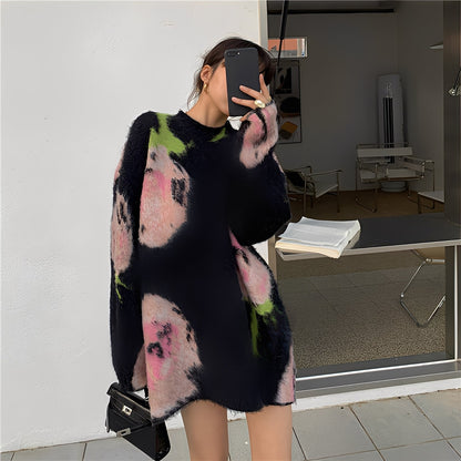 Shelby - Schickes, modernes Midikleid aus Strick für Frauen
