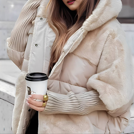 Alayna - Damenjacke mit edlem Kunstfell