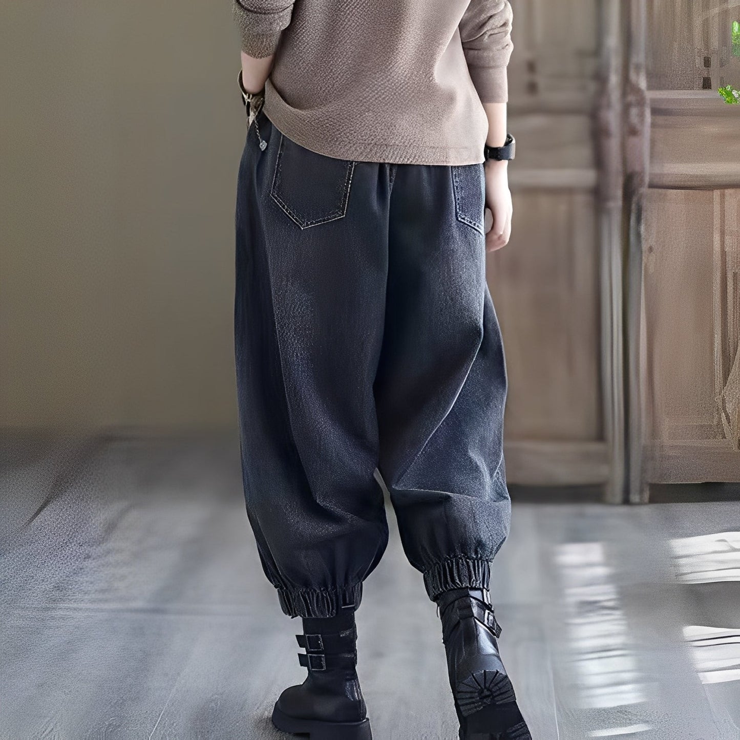 Shyanne - Klassische Damenjeans mit elastischem Taillenbund