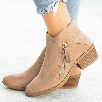 Elizabeth - Anmutige Wildlederstiefel für Frauen