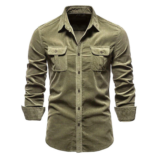Rowen - Einfaches Herrenshirt mit Taschen