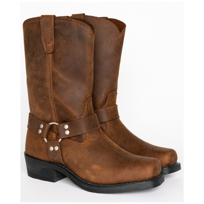 Crofton - Komfortable Leder-Cowboystiefel für Männer