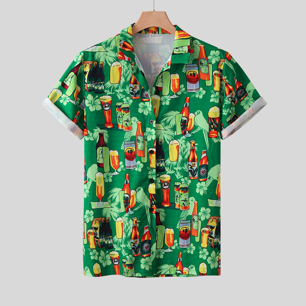 Leonardo - Oktoberfest-Shirt für Männer mit Muster