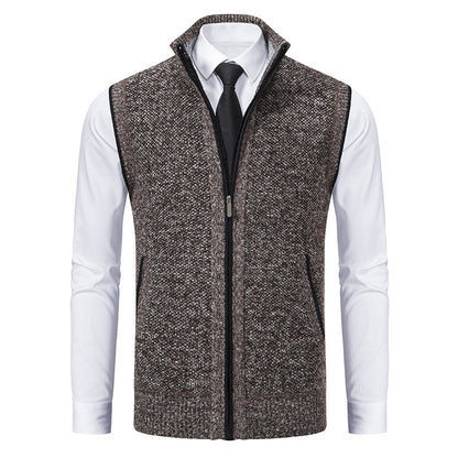 Samuel - Schicke Herrenweste mit Zipper