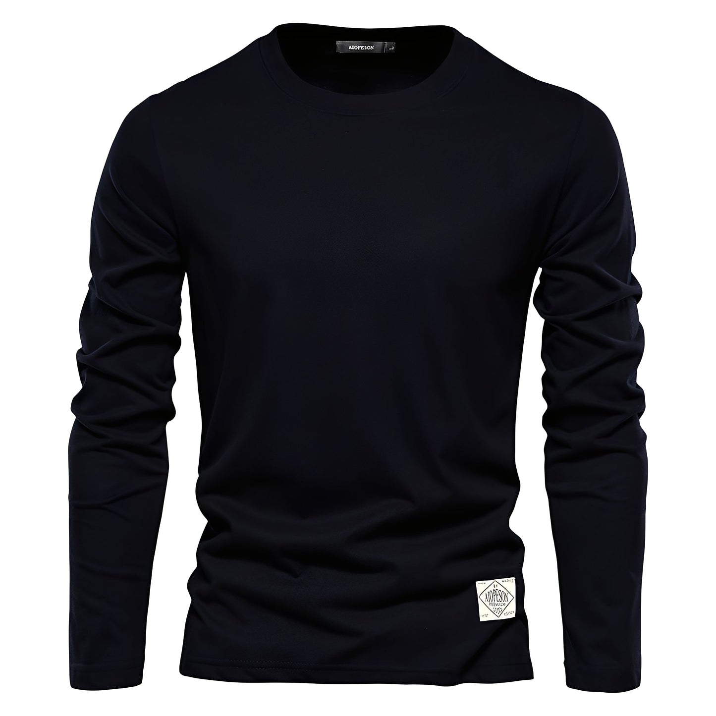 Lambert - Bequemes, einfaches Herren-Langarmshirt
