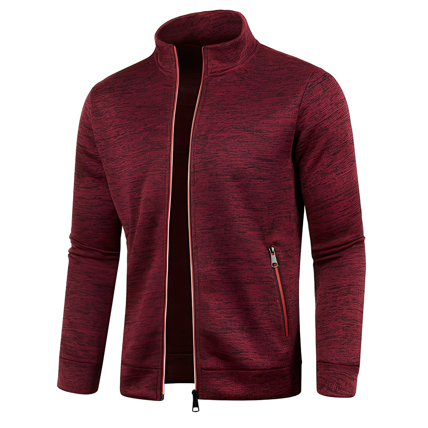 Clive - Modische Herrenjacke mit Taschen und Reißverschlüssen