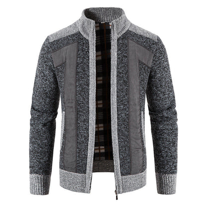 Domenic - Bequeme Herren-Fleecejacke mit Reißverschluss
