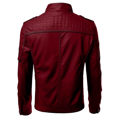Lucas - Luxus-Lederjacke im modernen Stil