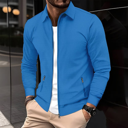 Anthony - Moderne Männerjacke mit Reißverschluss-Taschen