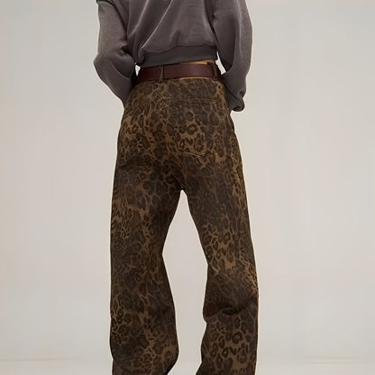 Felecia - Modische, bedruckte weite Damenjeans