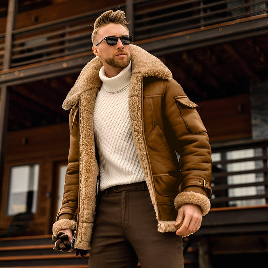 Jarod - Stylische Herren-Winterjacke mit Fleece