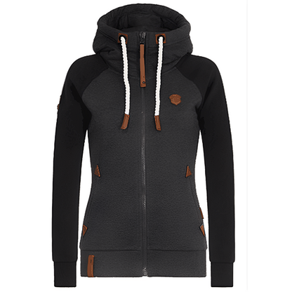 Elinor - Bequemer Damen-Zip-Hoodie