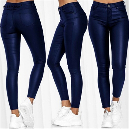 Dina – Dehnbare Lederhose