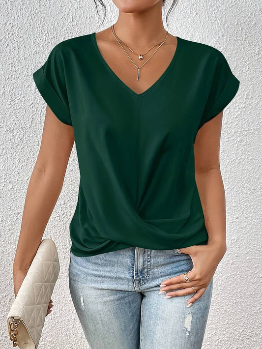 Zinnia – Bequemes Kurzarm-T-Shirt