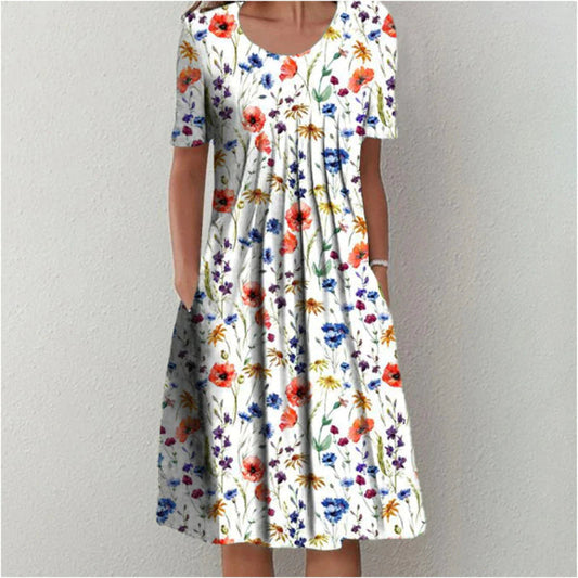 Anne - Kleid Floral Leuchtende Blume