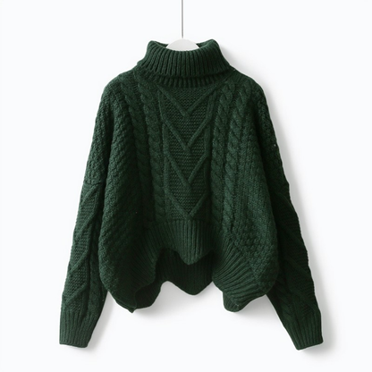 Catrina - Gemütlicher, warmer Damen-Rollkragenpullover