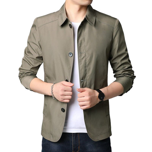 Nathan - Stylische Männerjacke mit Revers