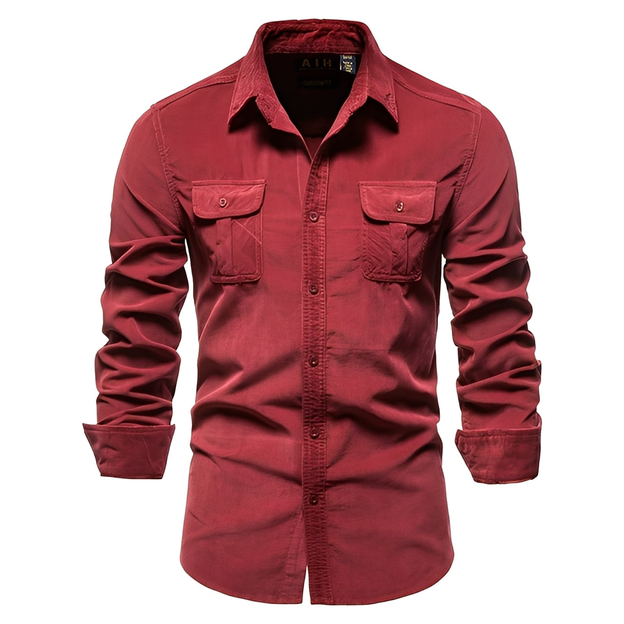 Colbert - Einfaches Langarmshirt für Männer