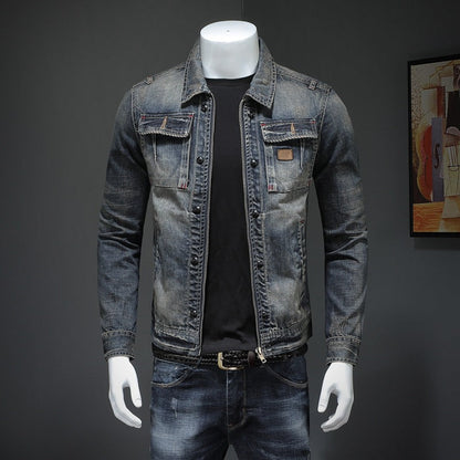 Lennon - Klassische, lässig geschnittene Herrenjeansjacke
