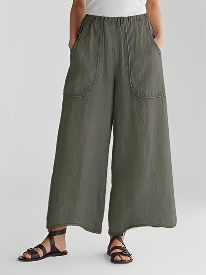 Marley - Bequeme Damenhose mit breiten Beinen