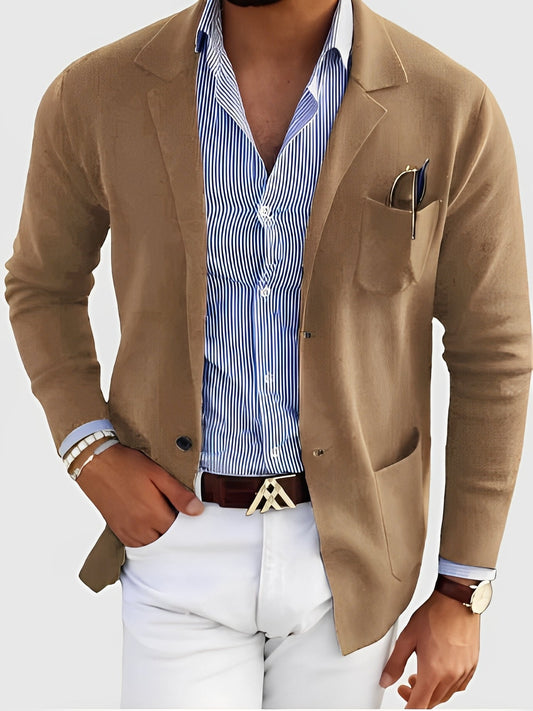 Darrin - Herren-Strickjacke mit Taschen, bequem