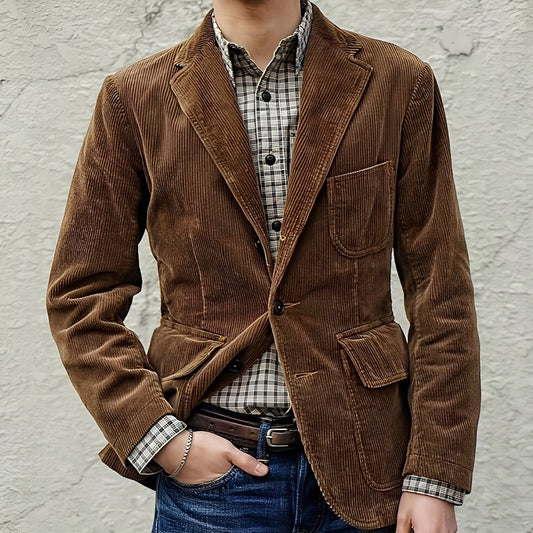 Dalton - Komfortable Herrenjacke aus Wolle mit Taschen