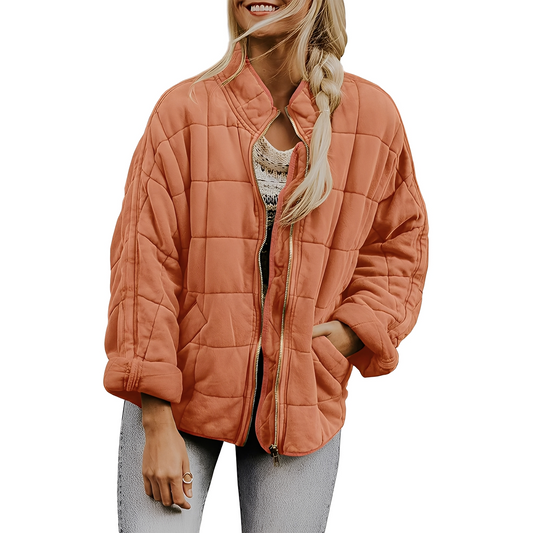 Luana - Damenjacke mit leichtem Steppmuster und Taschen