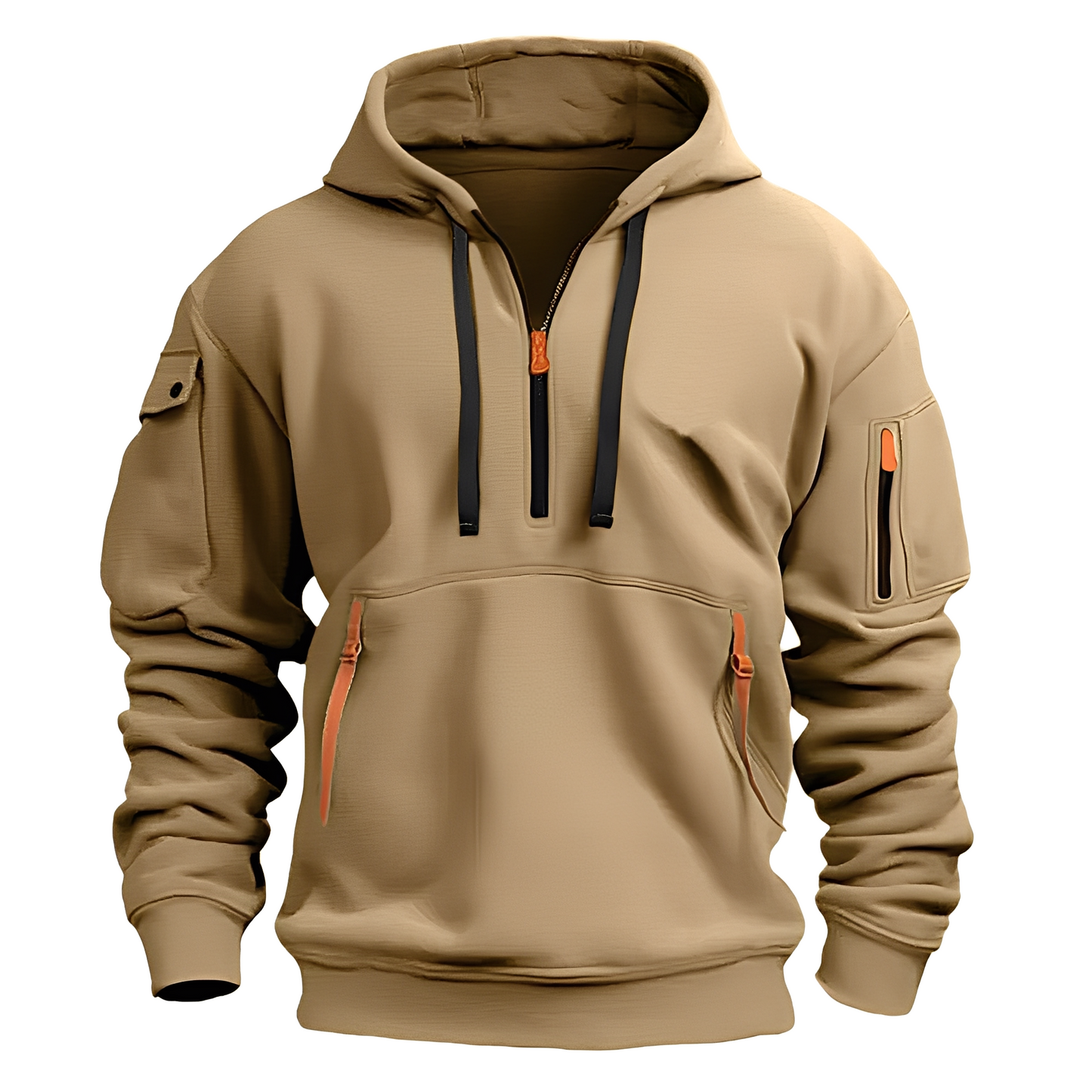 Cornell - Bequemer, lässiger Herren-Hoodie mit Zipper