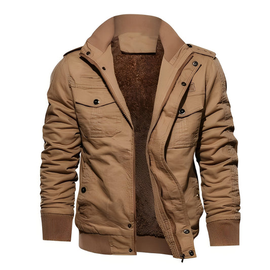Gary - Elegante Herren-Fleecejacke mit Taschen