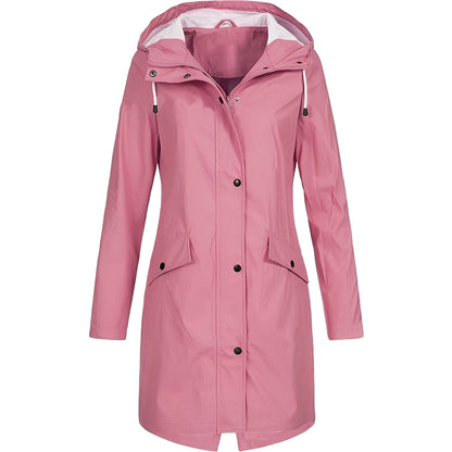 Mirabel - Damen langer Mantel, winddicht