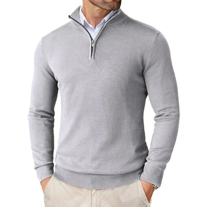 Bowen - Modischer Herrenpullover mit Reißverschluss