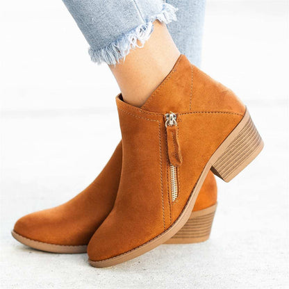 Elizabeth - Anmutige Wildlederstiefel für Frauen