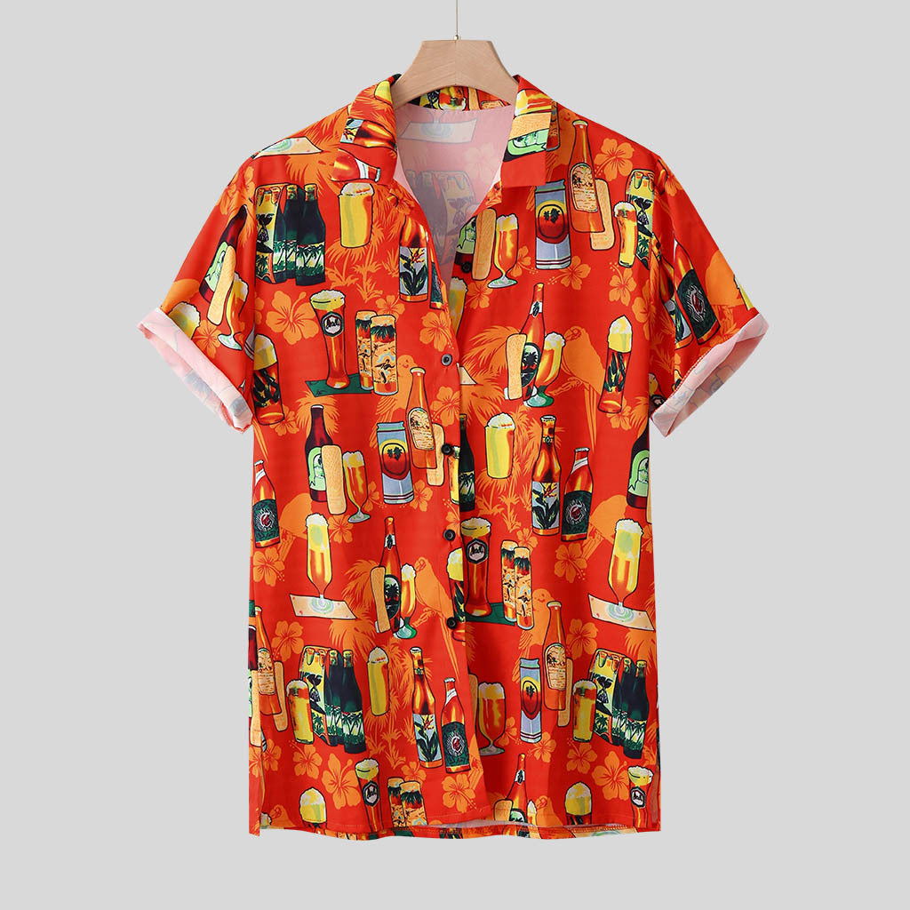 Leonardo - Oktoberfest-Shirt für Männer mit Muster