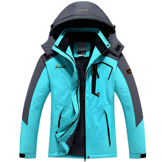 Heather - Stylische, warme Damen-Winterjacke mit Fleece-Innenfutter