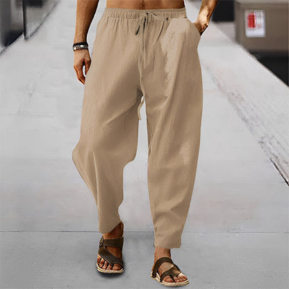 Jaxson - Sommerliche Leinen-Badeshorts für Herren