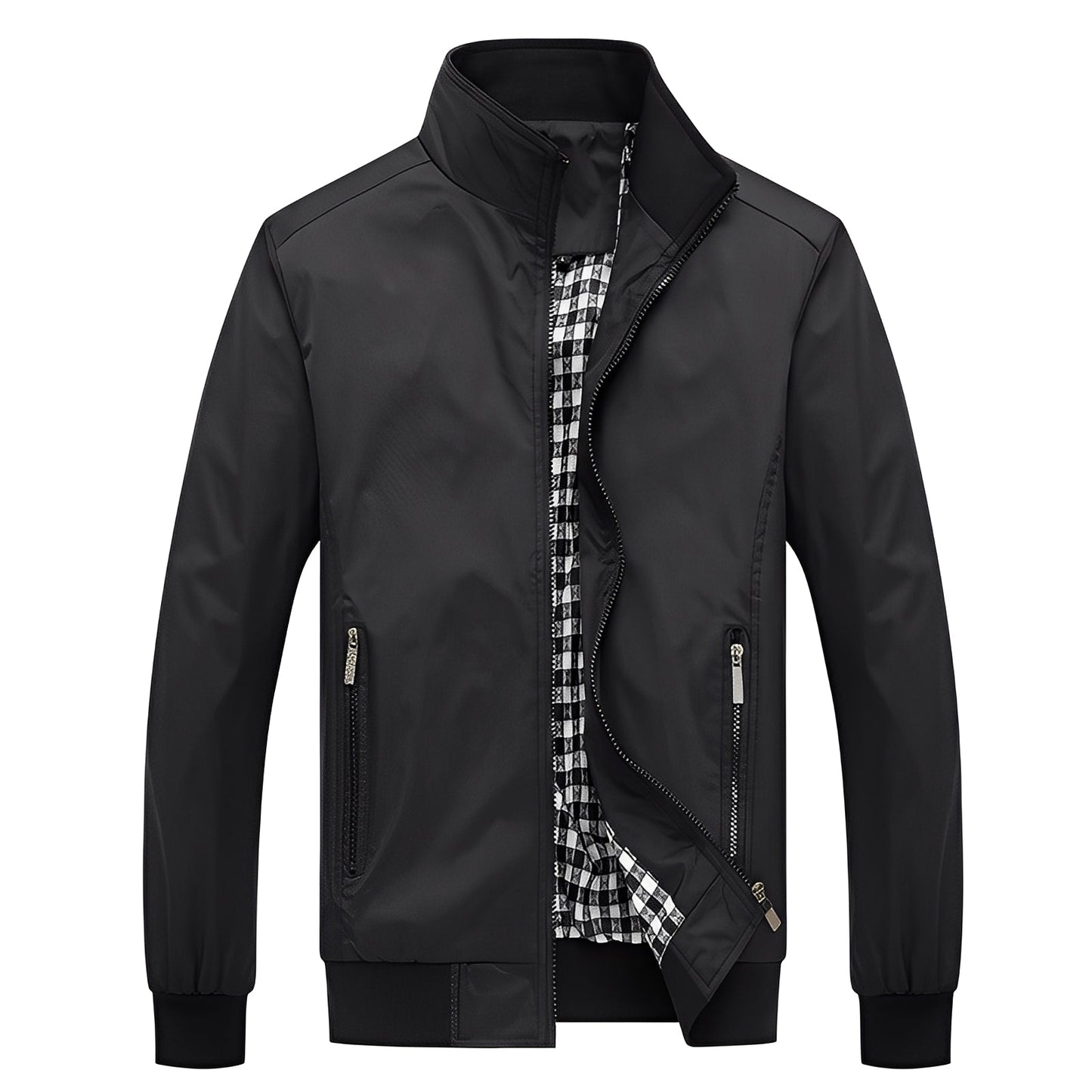Terrence - Bequeme, modische Herrenjacke mit Windschutz