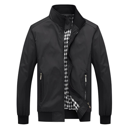 Terrence - Bequeme, modische Herrenjacke mit Windschutz