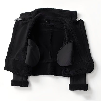 Yasmine - Warme Damen-Motorradjacke aus Schaffell