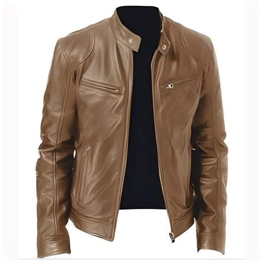 Jaron - Stylische Herrenjacke aus Kunstleder