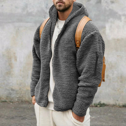 Burton - Kuschelige Flanell-Kapuzenjacke für Männer
