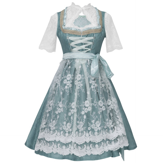 Amelia - Traditionelles Oktoberfest-Kleid mit Trägern für Frauen
